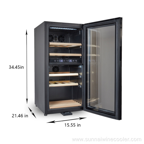 Cellar Chiller Compressor Stainless Steel Refrigerator